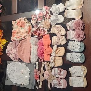 22 piece Baby girl accessories